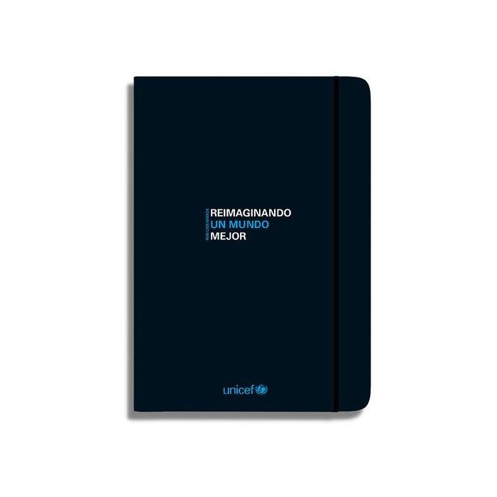 Agenda Unicef Perpetua Cosida Tapa Extra Con Goma 200X135 S/V Un Mundo Mejor