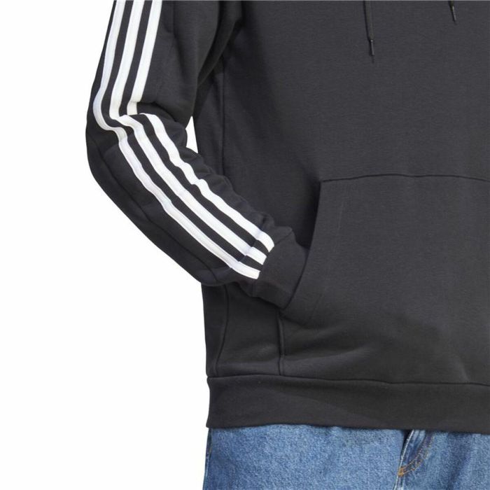 Sudadera con Capucha Hombre Adidas Negro 1