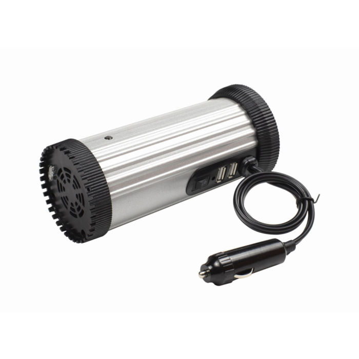 Gembird EG-PWC150-01 adaptador e inversor de corriente Auto 150 W Negro, Gris Gembird EG-PWC150-01 adaptador e inversor de corriente Auto 150 W Negro, Gris