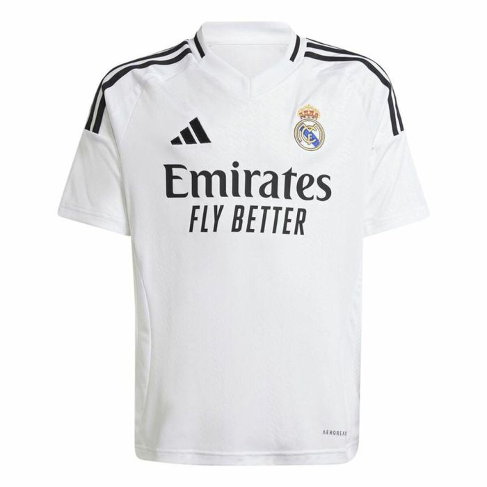 Conjunto Deportivo para Niños Adidas Real Madrid 24/25 Home Kit Blanco 2 Conjunto Deportivo para Niños Adidas Real Madrid 24/25 Home Kit Blanco 2