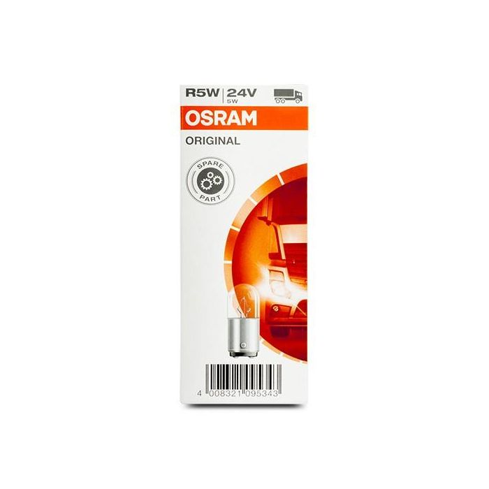 Osram 5626 Bombilla 24V 5W BA15D Blanca 10 Unidades 2 Osram 5626 Bombilla 24V 5W BA15D Blanca 10 Unidades 2