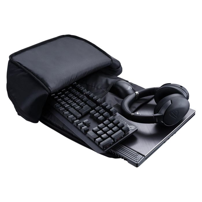 ASUS BP1501G ROG Mochila para portátil de 15-17 pulgadas, Color Negro 5