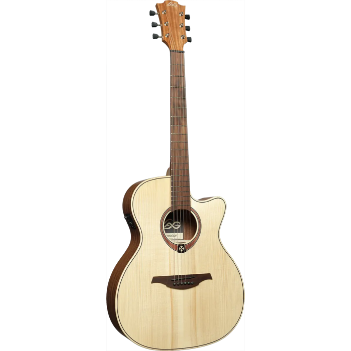 LAG Guitarra Acústica Auditorium Cutaway Tramontane 70 A/E Natural Electroacústica Tapa Maciza de Abeto Engelmann 1 LAG Guitarra Acústica Auditorium Cutaway Tramontane 70 A/E Natural Electroacústica Tapa Maciza de Abeto Engelmann 1