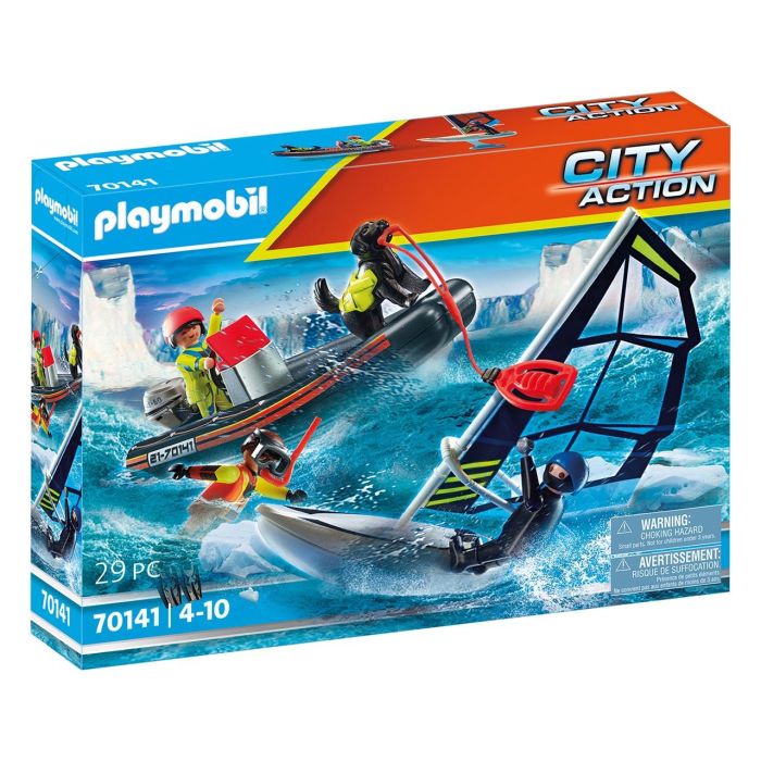 Rescate Polar Con Bote 70141 Playmobil