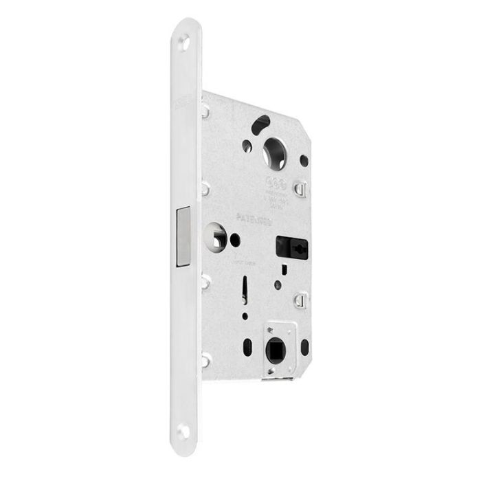 CERRAD/PICAP. MAGNETICOS Picaporte Magnético Wave Entrada 50 para Puerta Batiente de Baño Acabado Cromo Cepillado