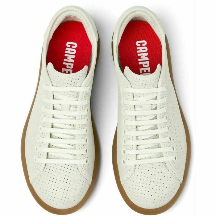 Zapatillas Casual Hombre Camper Ozette Perforated Houston/Psoller Blanco 35 3