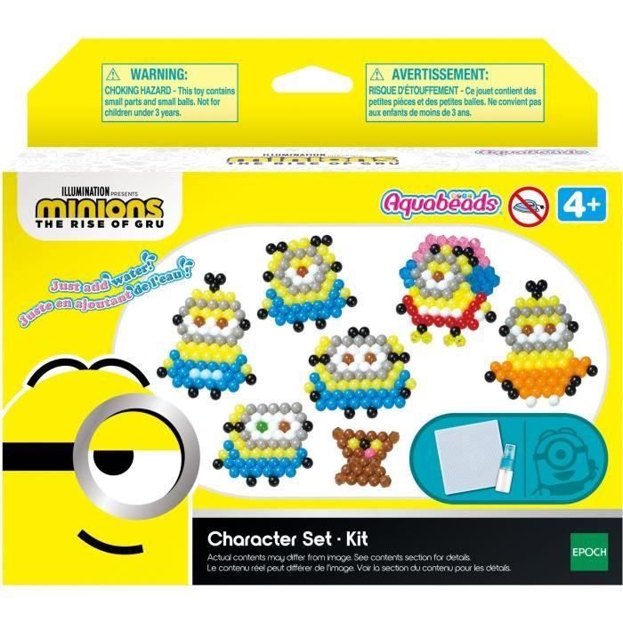 El kit Minions 2: Once Upon A Time Gru - Aquabeads - 31605 - Pearls pegadas con agua 1 El kit Minions 2: Once Upon A Time Gru - Aquabeads - 31605 - Pearls pegadas con agua 1
