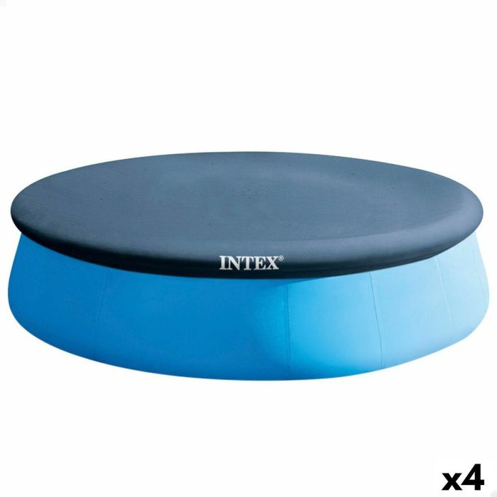 Cubrepiscinas Intex Azul marino Ø 396 cm Redondo (4 Unidades)