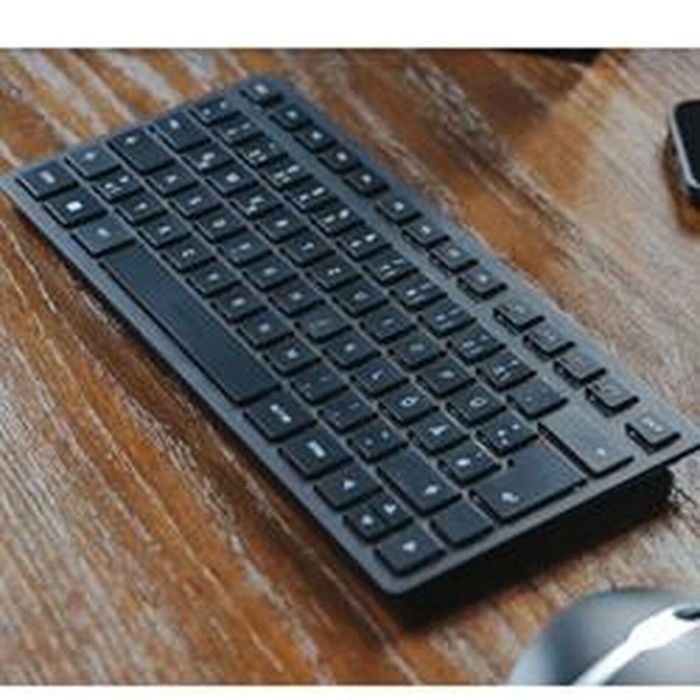 Teclado Cherry KW 9200 MINI Negro Qwerty Español QWERTY 3