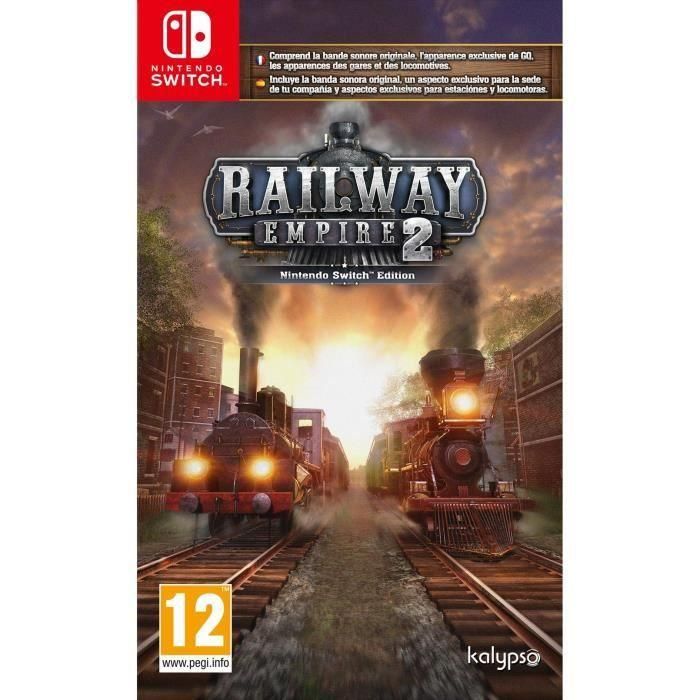 Railway Empire 2 - Juego de Nintendo Switch - Edición Deluxe Railway Empire 2 - Juego de Nintendo Switch - Edición Deluxe