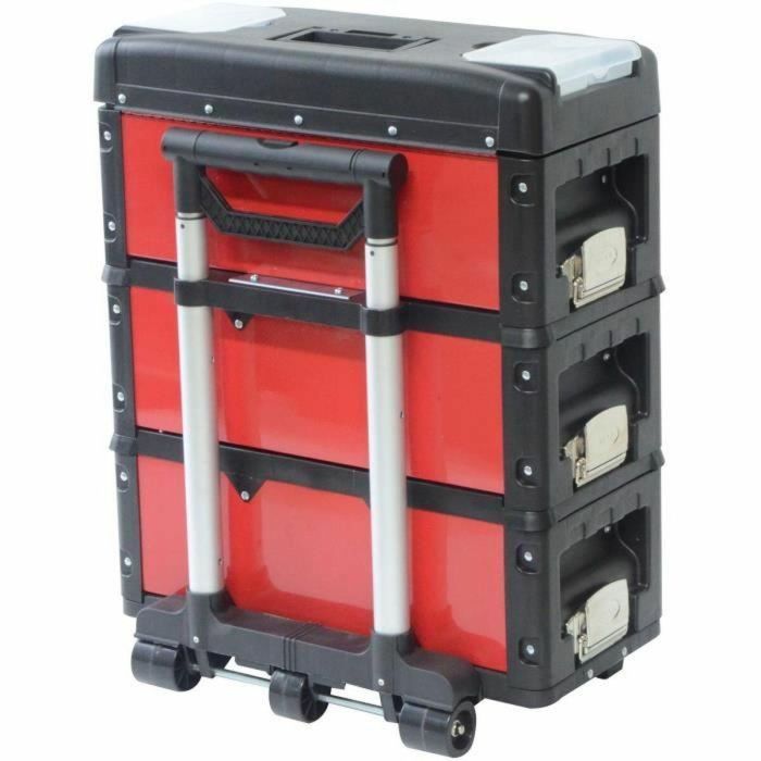 Carro de herramientas Defpro Modular Apilable 3 Piezas 2 Carro de herramientas Defpro Modular Apilable 3 Piezas 2