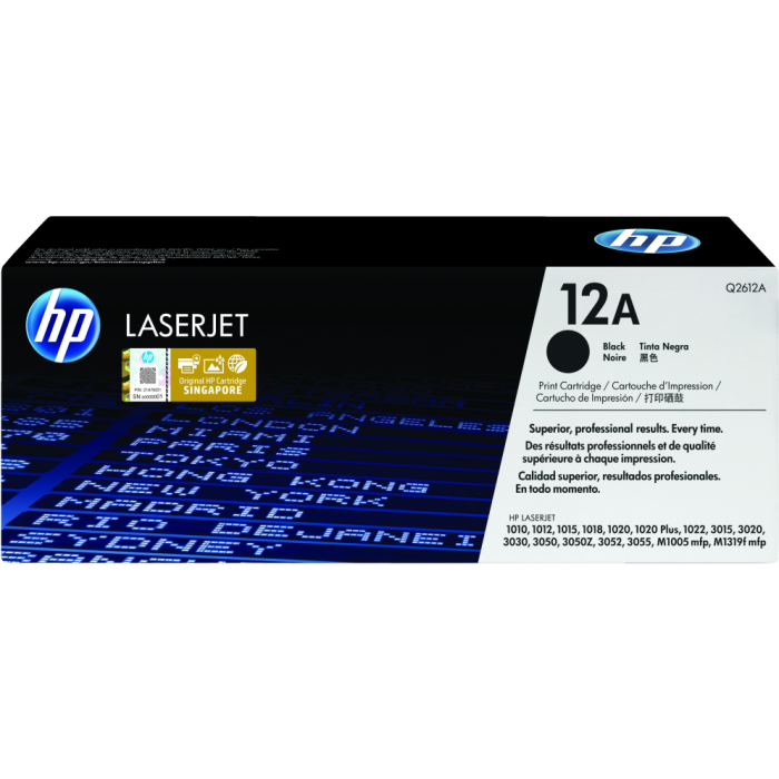 HP Laserjet 1010/1012/1020/1015/3015/3020/3030 Toner, 2.000 Paginas HP Laserjet 1010/1012/1020/1015/3015/3020/3030 Toner, 2.000 Paginas