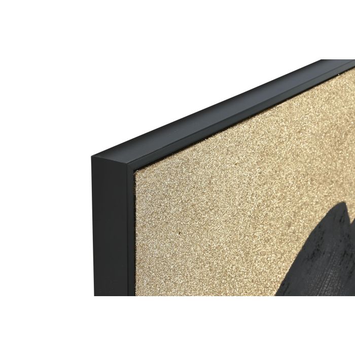 Cuadro Glam DKD Home Decor Dorado Negro 4.5 x 143 x 103 cm (2 Unidades) 1 Cuadro Glam DKD Home Decor Dorado Negro 4.5 x 143 x 103 cm (2 Unidades) 1