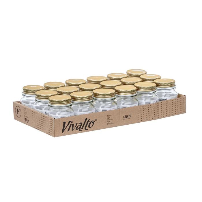 Tarro Conserva 180Ml Vivalto 6X8CM (54 Unidades) 2 Tarro Conserva 180Ml Vivalto 6X8CM (54 Unidades) 2