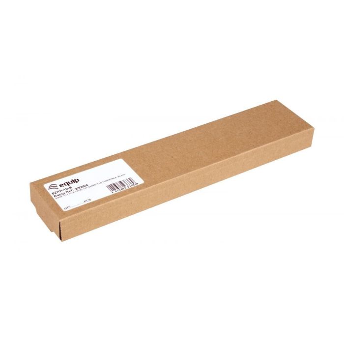 Equip Patchpanel 10" mit Keystone Montage 1U. schwarz 5