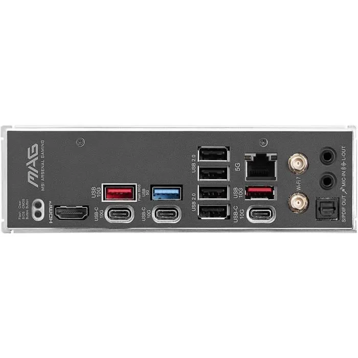 MSI MAG B850 TOMAHAWK MAX WiFi Placa Base ATX AM5 DDR5 Wi-Fi 7 Bluetooth 5.4 4