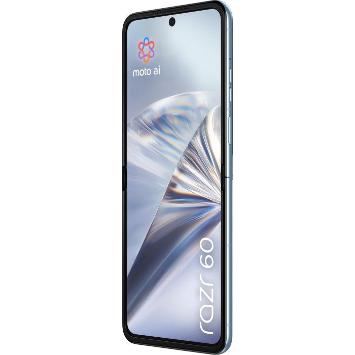 Motorola razr 60 + Buds Loop Swarovski Edition, Teléfono Plegable 6.9" P-OLED, 8GB RAM, 256GB, 50MP, Azul 6 Motorola razr 60 + Buds Loop Swarovski Edition, Teléfono Plegable 6.9" P-OLED, 8GB RAM, 256GB, 50MP, Azul 6
