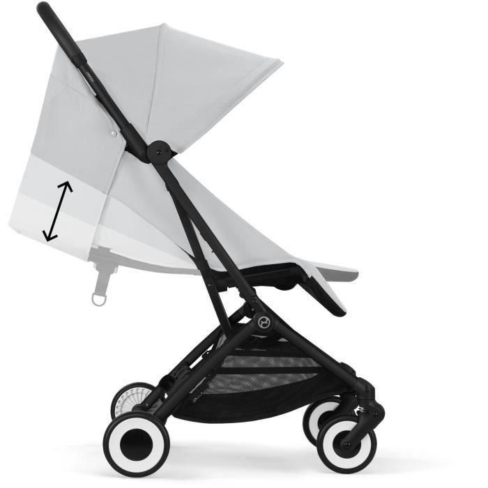 CYBEX - Cochecito ultracompacto y cómodo - ORFEO - 4 ruedas - Gris Niebla 1 CYBEX - Cochecito ultracompacto y cómodo - ORFEO - 4 ruedas - Gris Niebla 1