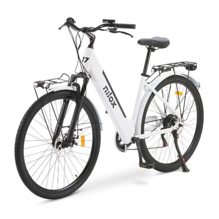 Bicicleta Eléctrica Nilox J7 Blanco 250 W 28" 0 Bicicleta Eléctrica Nilox J7 Blanco 250 W 28" 0