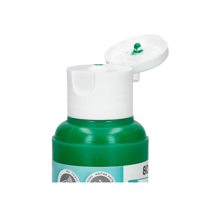 Liderpapel Pintura Acrílica Multisuperficie Bote 80 ml Verde Oscuro 3