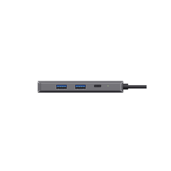Hub USB Trust 24968 Plateado (1 unidad) 6 Hub USB Trust 24968 Plateado (1 unidad) 6