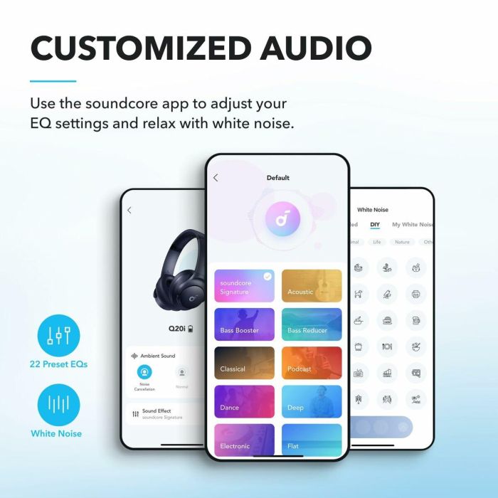 Auriculares de Diadema Soundcore Azul 5
