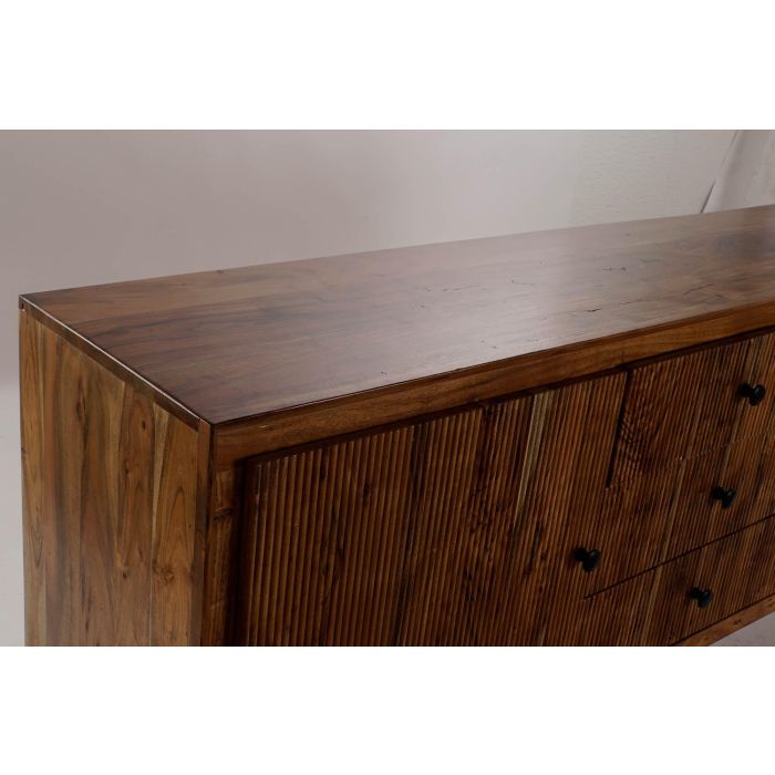 DKD Home Decor Buffet Colonial Marrón Negro 178 x 77 x 40 cm 1