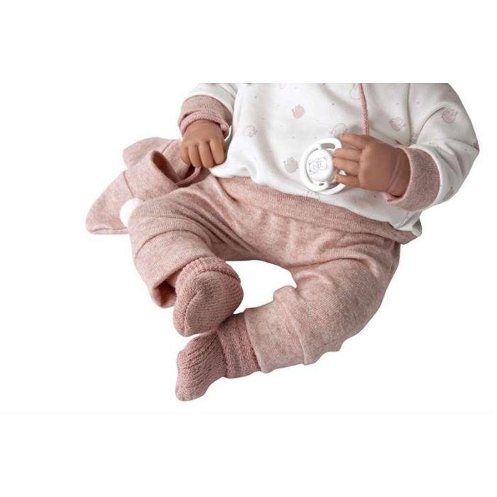 Muñeca ELEGANCE 45 CM ZOE ROSA C/MANOPLAS (MUÑECO DE PESO) 15