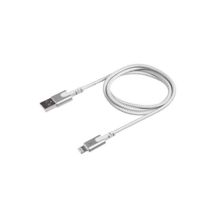 Cable USB 2.0 Lightning Xtorm CX2010/ USB Macho - Lightning Macho/ Hasta 12W/ 480Mbps/ 1m/ Blanco 1