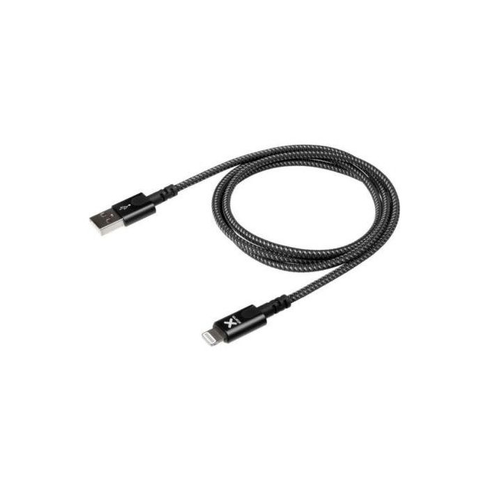 Cable USB 2.0 Lightning Xtorm CX2021/ USB Macho - Lightning Macho/ Hasta 12W/ 480Mbps/ 3m/ Negro 1