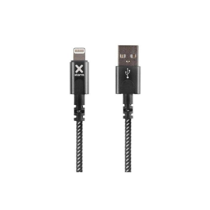 Cable USB a Lightning Xtorm CX2021 Negro 3 m