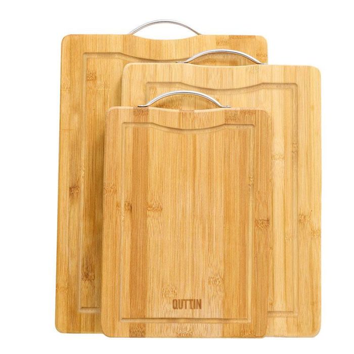 Tabla de cortar bambú Quttin 38x28x1.8 cm (12 Unidades) 5 Tabla de cortar bambú Quttin 38x28x1.8 cm (12 Unidades) 5