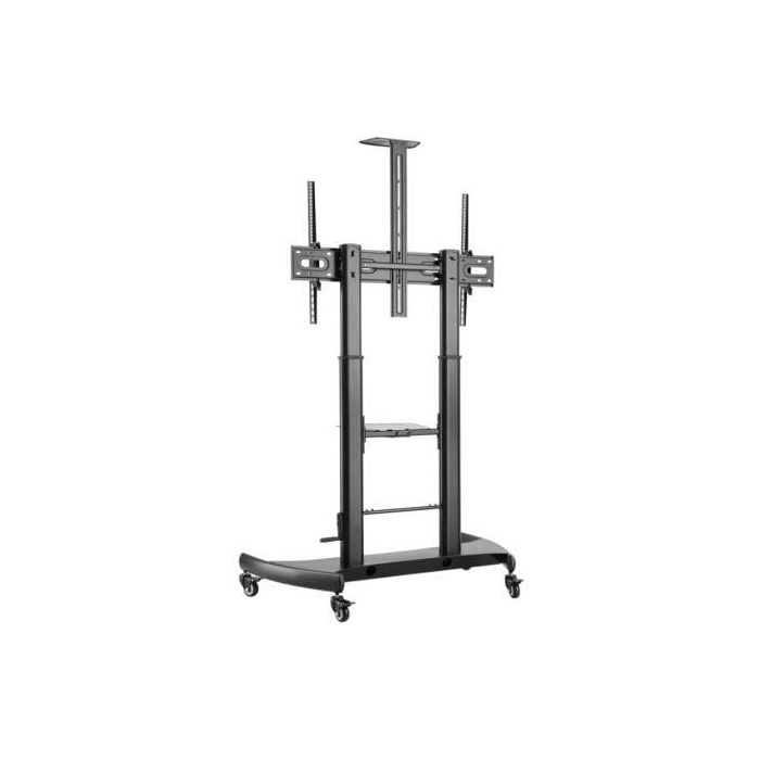 AISENS - SOPORTE DE SUELO ECO CON RUEDAS Y MANIVELA, BANDEJA PARA DVD Y SOPORTE DE CAMARA PARA MONIT 1 AISENS - SOPORTE DE SUELO ECO CON RUEDAS Y MANIVELA, BANDEJA PARA DVD Y SOPORTE DE CAMARA PARA MONIT 1