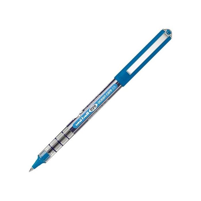 Uniball Ub-150Rop Rollerball Eye Ocean Care Bolígrafo Tinta Líquida 0.5 mm Azul (12 Unidades) (12 Unidades)