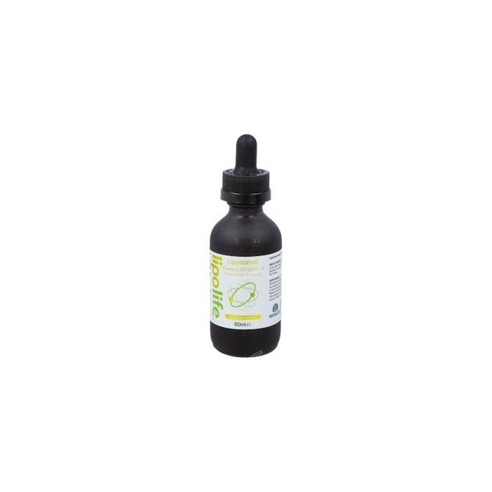 Lipolife Vitamina D3 Liposomal 1000UI 60ml. Suplemento dietético para huesos y sistema inmune