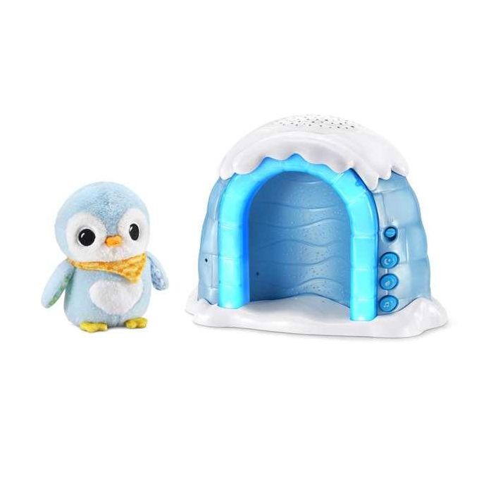 Proyector musical iglú peluchito pingüino. 3 modos de luz y con detector de sonido y desconexion automática 27,9x13x27,5 cm 2 Proyector musical iglú peluchito pingüino. 3 modos de luz y con detector de sonido y desconexion automática 27,9x13x27,5 cm 2