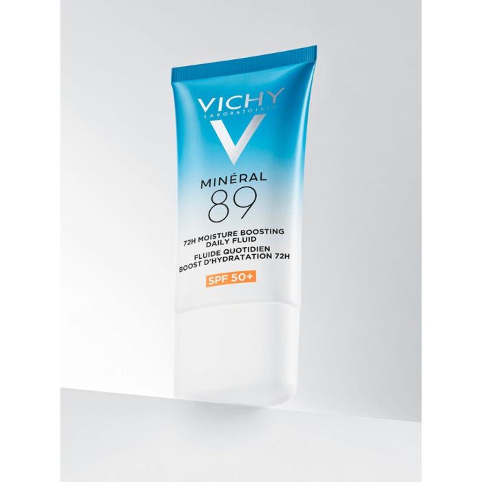 Vichy MINÉRAL 89 Fluido Diario Hidratante 72H con Ácido Hialurónico, Vitamina B3 y Escualeno SPF50+ 50 ml 2