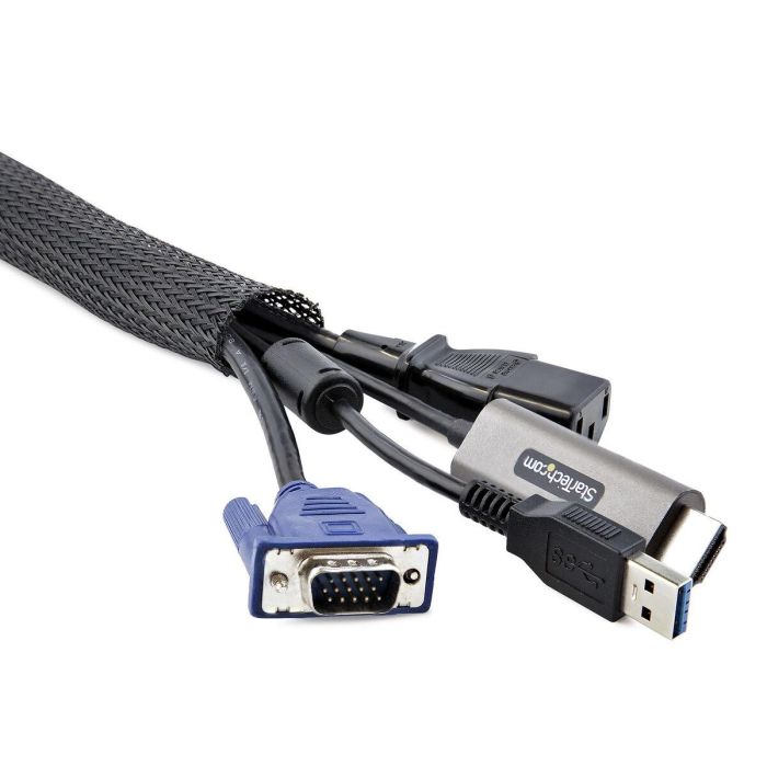 Organizador de Cables Startech WKSTNCMFLX 2 Organizador de Cables Startech WKSTNCMFLX 2