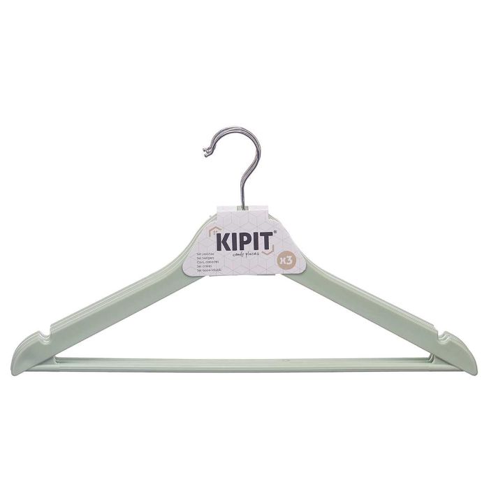 Set 3 Perchas Plastico 3 Colores Surt Claras Kipit 43X22CM (24 Unidades) 2 Set 3 Perchas Plastico 3 Colores Surt Claras Kipit 43X22CM (24 Unidades) 2