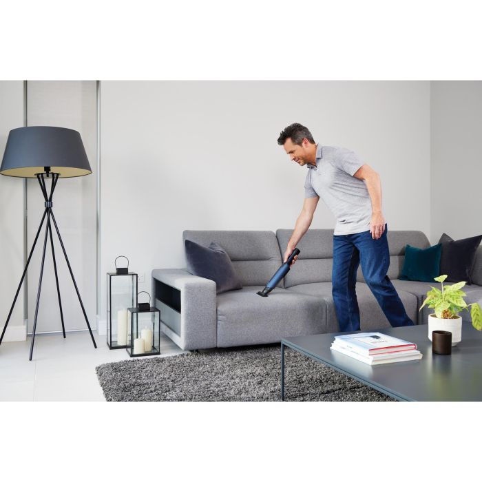 Shark Aspirador de mano WV270EU, Secar, HEPA, Sin bolsa, Azul, Batería, 15 min 9