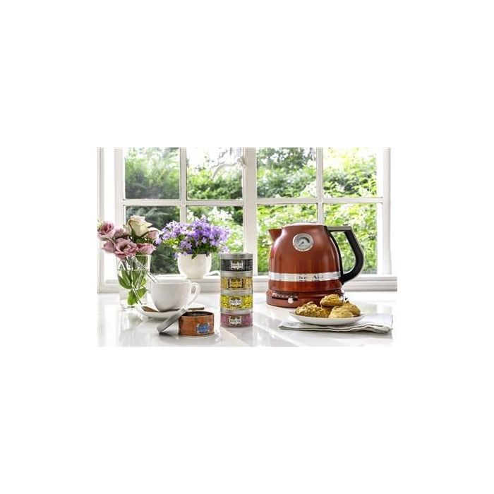 Kitchenaid Hervidor 5KEK1522 Rojo 1.5L con Control de Temperatura y Pared Dual para Infusiones 6