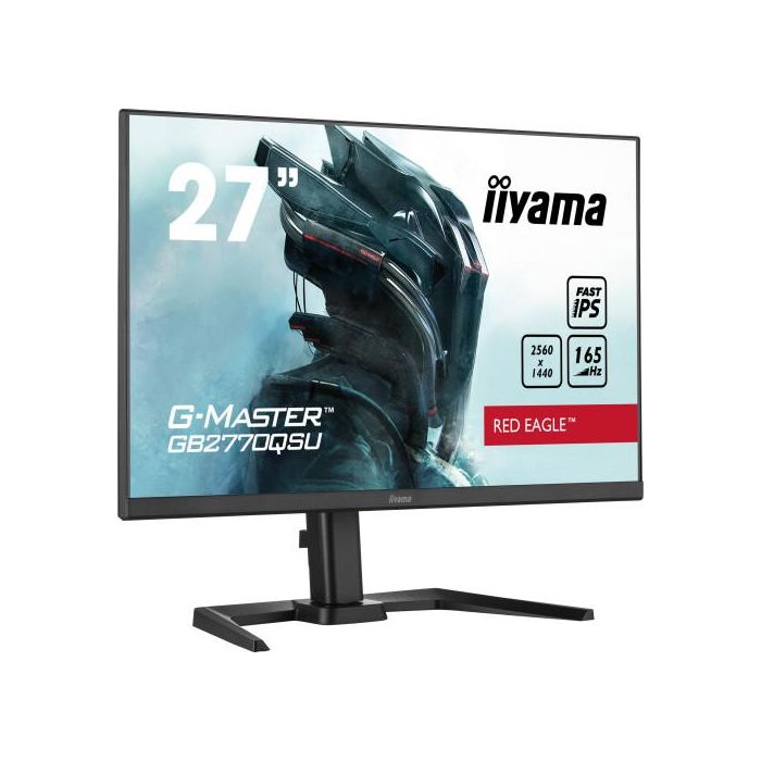 (D) Monitor Iiyama 27" Gaming G-Master GB2770QSU-B5, Wqhd, 165Hz, 0,5Ms, Hdmi, Usb, Displayport, Alt, Reg Alt, Pivotante 7 (D) Monitor Iiyama 27" Gaming G-Master GB2770QSU-B5, Wqhd, 165Hz, 0,5Ms, Hdmi, Usb, Displayport, Alt, Reg Alt, Pivotante 7