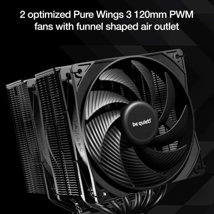 Be Quiet! Cooler PURE ROCK PRO 3 Black 14 Be Quiet! Cooler PURE ROCK PRO 3 Black 14