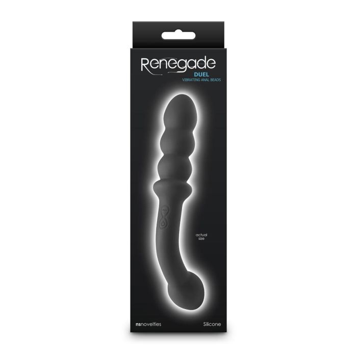 Dildo NS Novelties RENEGADE DUEL Negro 1