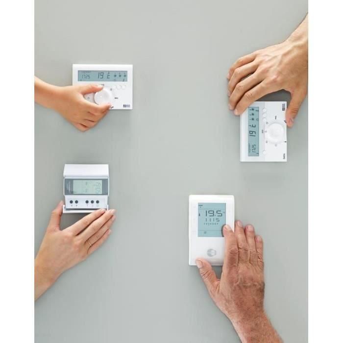 Delta Dore Deltia 8.33 Programador de Radio por Cable Piloto de 1 a 3 Zonas - Programación Personalizable 2 Delta Dore Deltia 8.33 Programador de Radio por Cable Piloto de 1 a 3 Zonas - Programación Personalizable 2