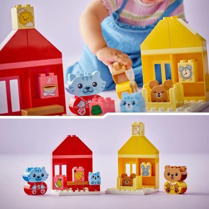 LEGO 10414 DUPLO My First My Daily Rituals - Hora de comer y dormir, Juguete social, 4 figuras de animales 3 LEGO 10414 DUPLO My First My Daily Rituals - Hora de comer y dormir, Juguete social, 4 figuras de animales 3