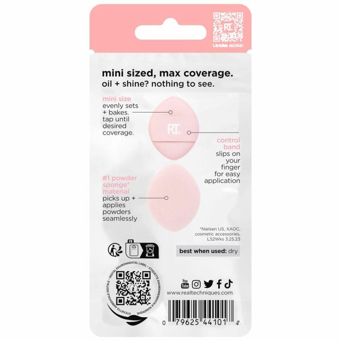 Esponja para Maquillaje Real Techniques MINI MIRACLE 4 Esponja para Maquillaje Real Techniques MINI MIRACLE 4