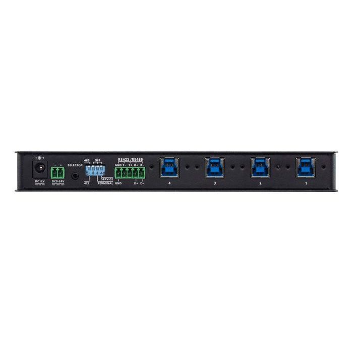 ATEN Switch de periféricos formato industrial USB 3.2 Gen 1 de 4 x 4 puertos 2 ATEN Switch de periféricos formato industrial USB 3.2 Gen 1 de 4 x 4 puertos 2
