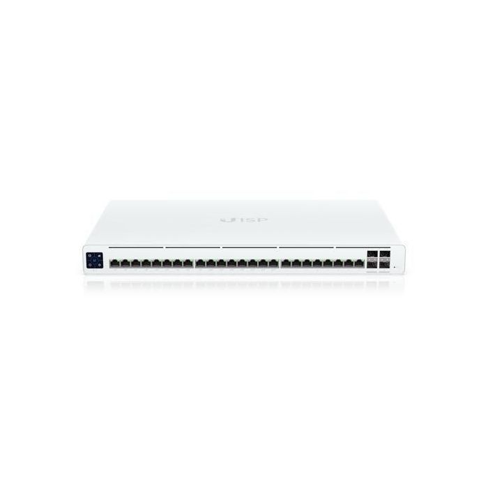 Ubiquiti UISP Switch Pro, 1.3" LCM, 24x GbE RJ45, 4x 10G SFP+ 3 Ubiquiti UISP Switch Pro, 1.3" LCM, 24x GbE RJ45, 4x 10G SFP+ 3