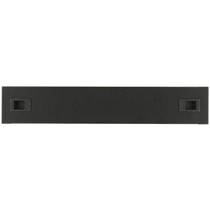 Lanview by Logon 2U 19" SNAP LOCKING BLANK PANEL BLACK